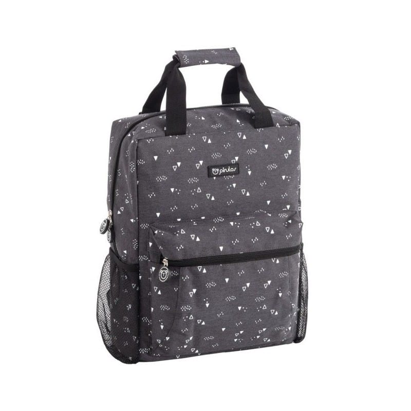 Mochila Denim Triángulos Bimbi Pirulos
