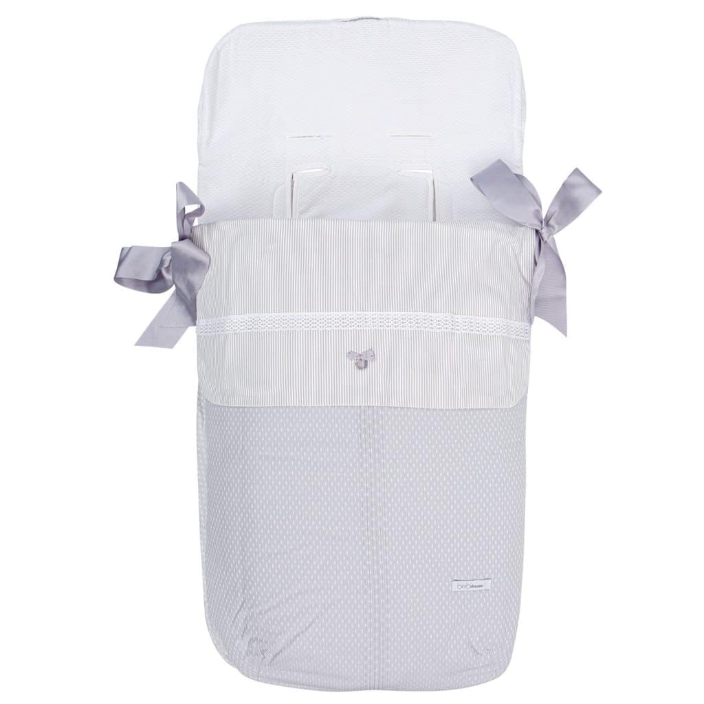 Saco Silleta Venecia Gris Bimbi Dreams