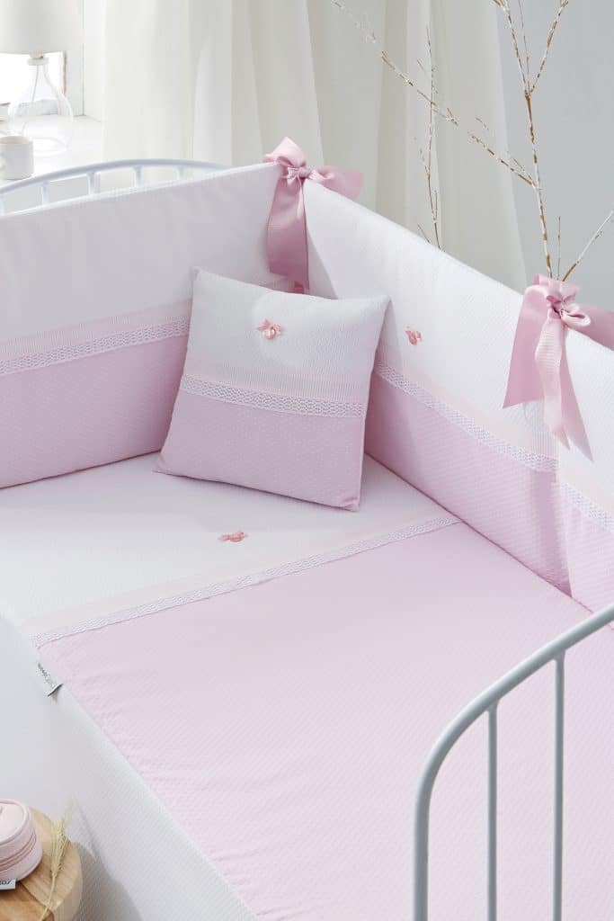 Edredón+Chichonera Venecia Rosa Bimbi Class