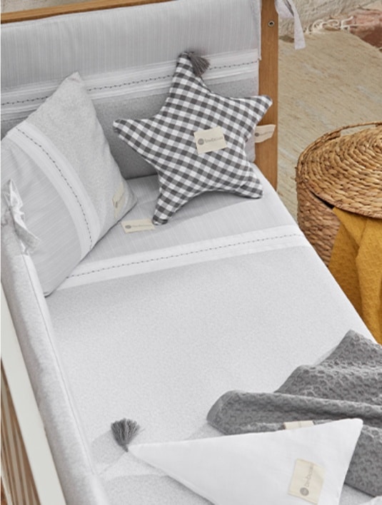 Funda Nórdica Provenza Gris Bimbi Dreams