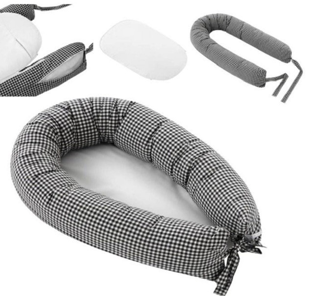 Cuna Nido Vichy Negro