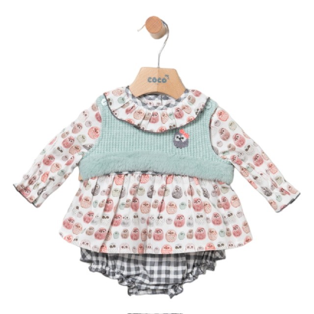 Conjunto Buhitos Coco Aqua