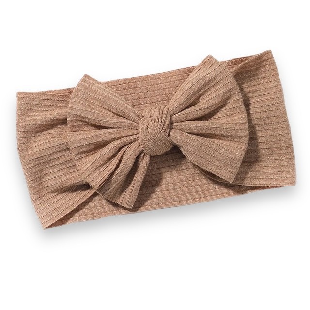 Turbante Canalé Camel